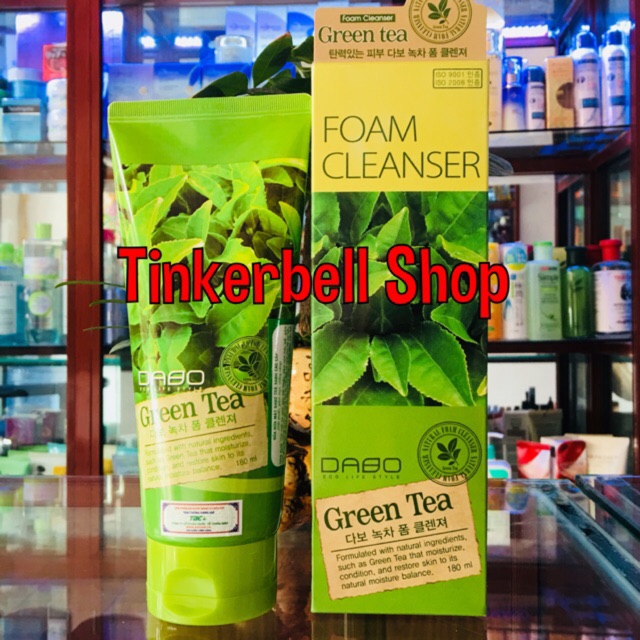 Sữa rửa mặt trà xanh Dabo 