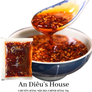 Ớt chưng dầu cay tê Tứ Xuyên gói nhỏ 25g
