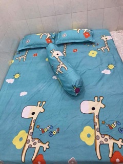 BỘ VỎ CHĂN GA GỐI DOREMON TEM THƯ