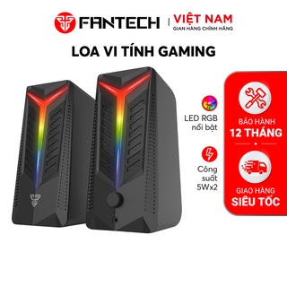 Loa Vi Tính Gaming FANTECH GS301 TRIFECTA LED RGB 6 Chế Độ Hỗ Trợ Kết Nối Bluetooth 5.0 Và AUX 3.5mm -  Hàng Chính Hãng