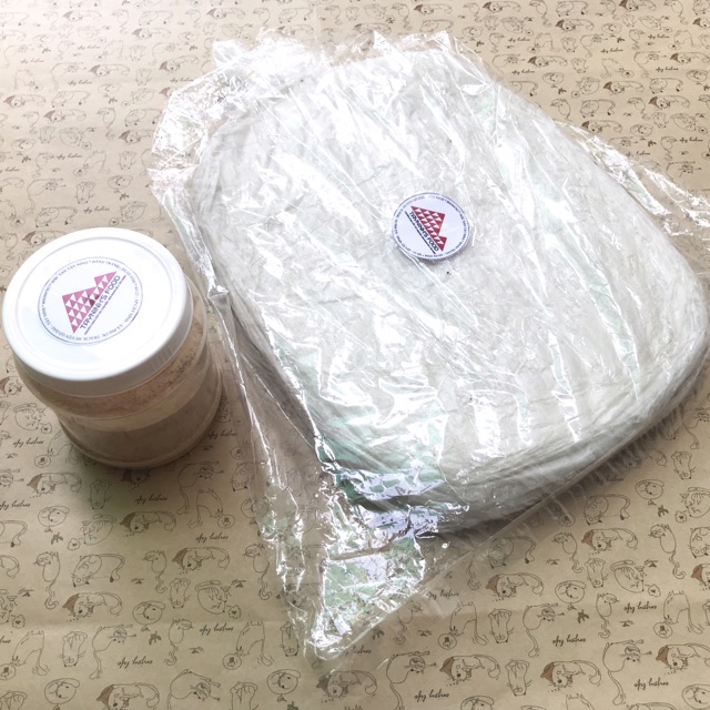 Combo 250g muối nhuyễn + 500g bánh tráng phơi sương- Nguyệt Như