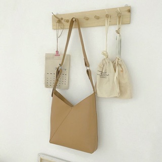 Beige Cut-out Bag