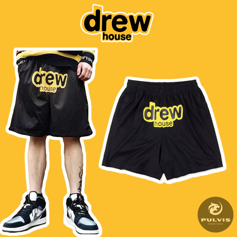 ⚡️[TẶNG KÈM MÓC KHÓA] - Quần short Drew house secret black, quần short drew justin bieber