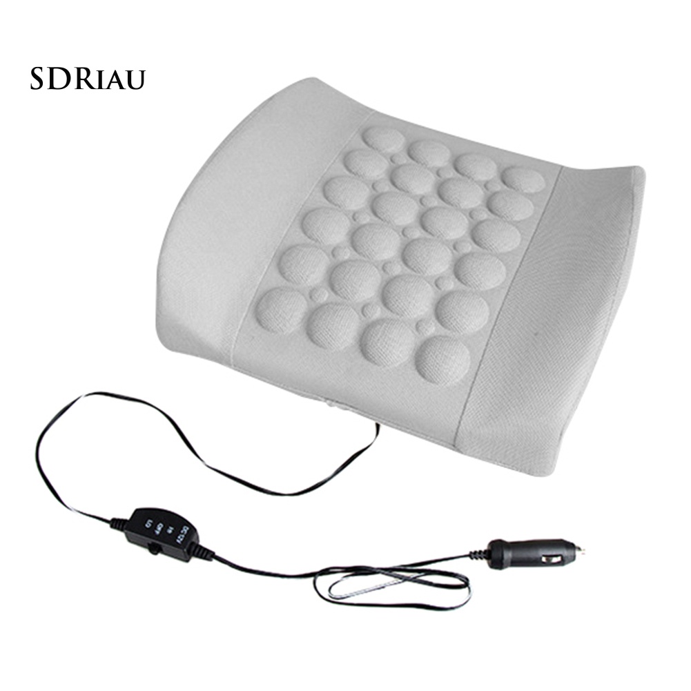 Đệm mát xa lưng giảm căng thẳng chuyên dùng cho ghế ngồi xe hơi