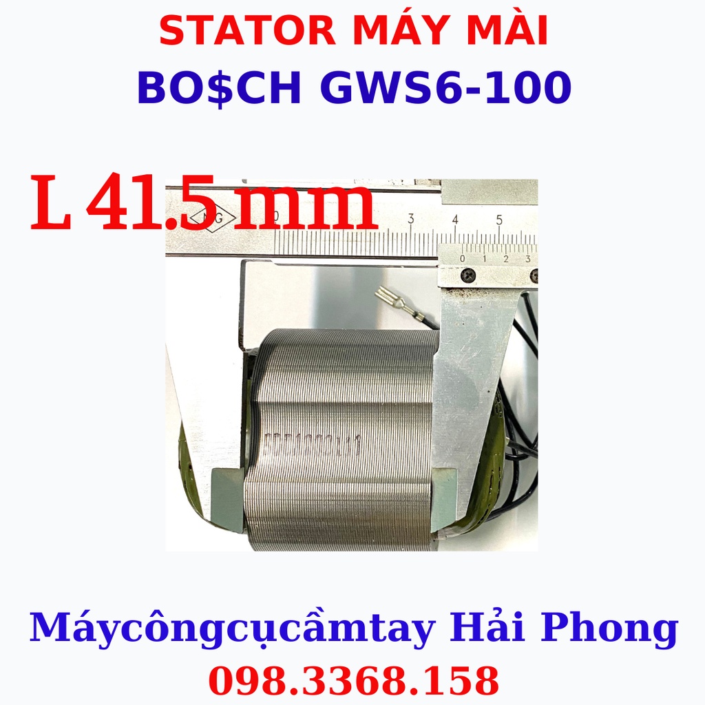 SA-TO  MÁY MÀI BO$CH GWS6-100. DCA .  220V-670W LOẠI 1