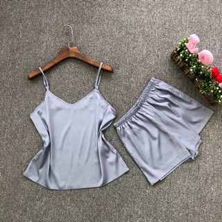 Bộ ngủ lụa hai dây) size M,L, XL, XXL