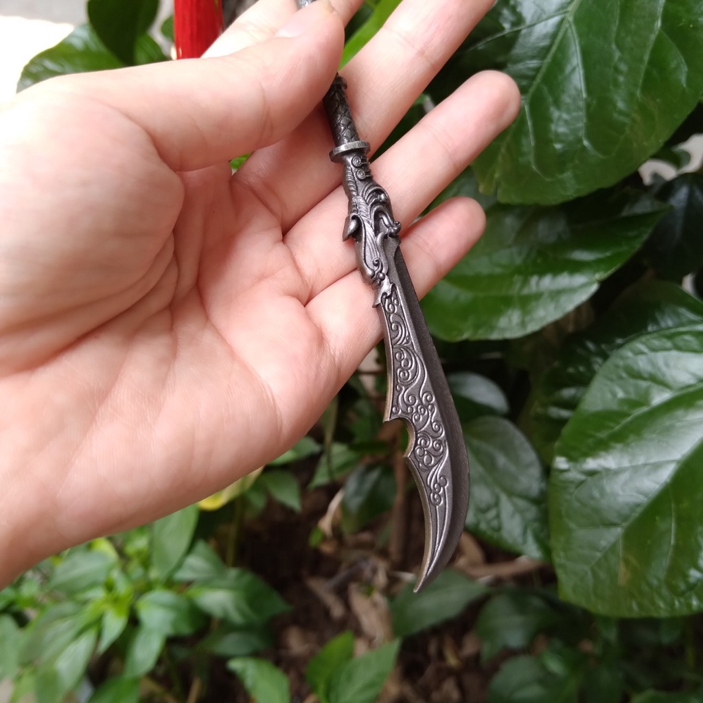 Móc Khóa Thanh Long Yến Nguyệt Quan Vũ 22cm.