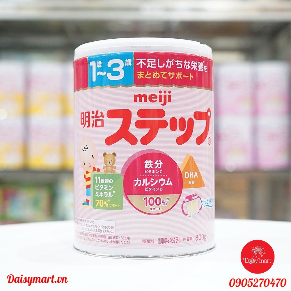 SỮA MEIJI LON 800g NỘI ĐỊA NHẬT