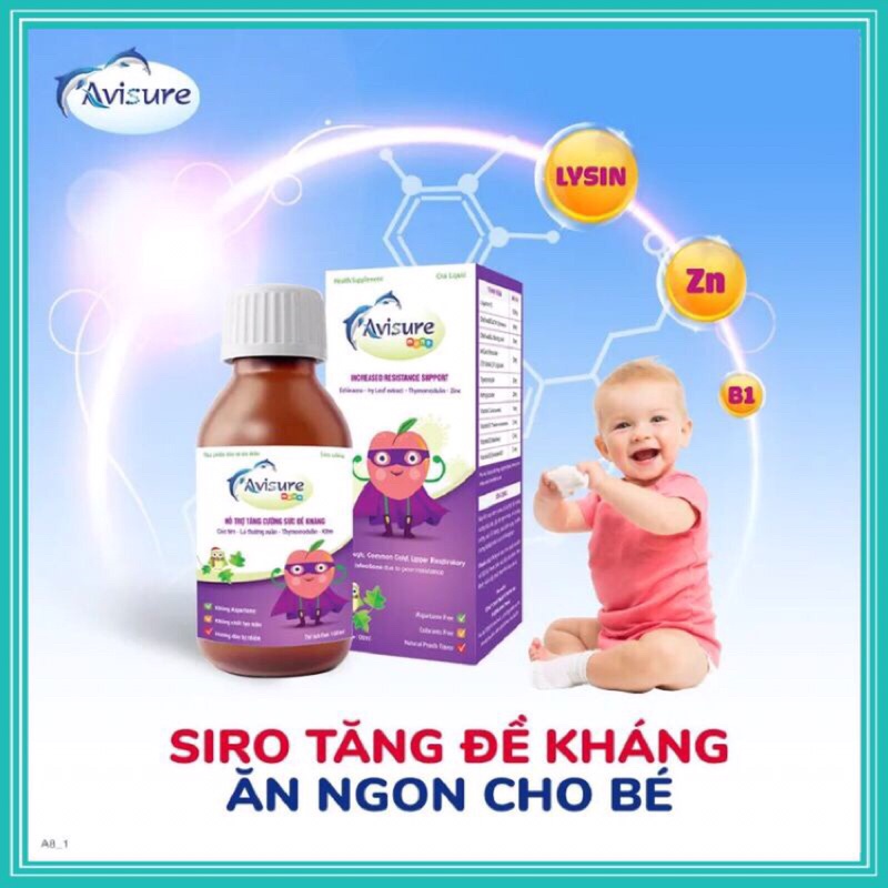 Avisure Muno - tăng sức đề kháng tự nhiên cho bé (chai 100ml)