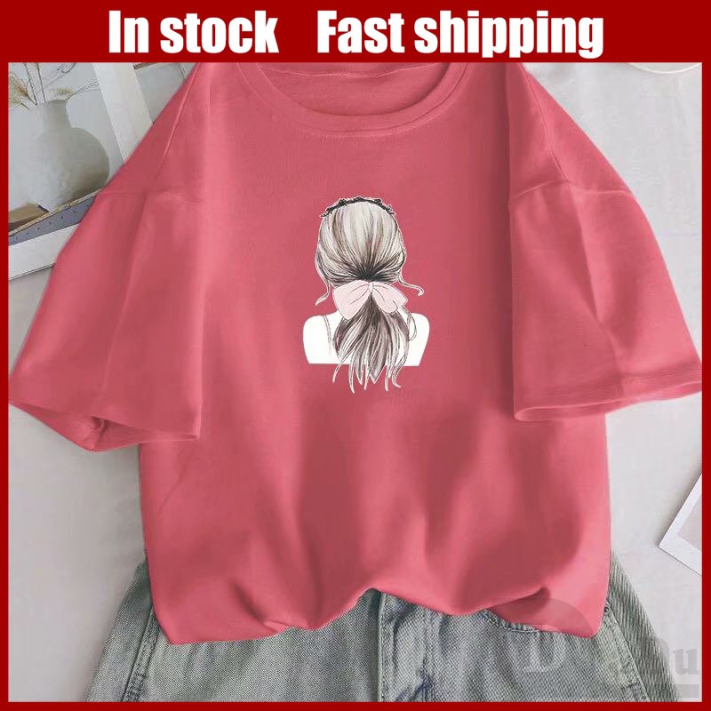 Áo Thun Tay Ngắn PLUS SIZE Cho Nữ  Áo Thun NgắN Tay Plus Size Cho Nữ