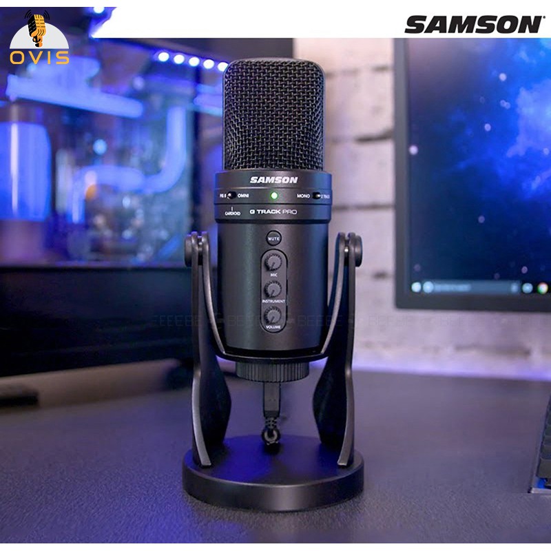 Micro USB Thu Âm Chuyên Dụng Cho Streamer, Podcaster, Youtuber Chuyên Nghiệp | Samson G-Track Pro