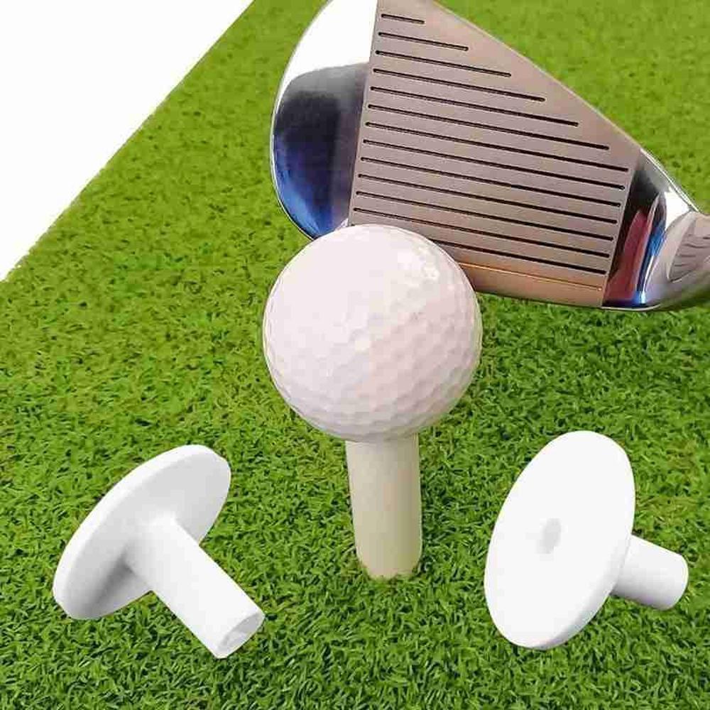 Giá Đỡ Tee Bóng Golf Màu Trắng 38mm Bằng Cao Su Bền Bỉ Dùng Trong Nhà