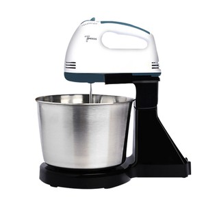 Máy đánh trứng trộn bột để bàn có xô đựng 7 tốc độ
