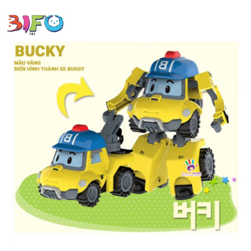 Xe Robocar Poli biến hình (Lẻ hộp) hộp đựng xinh xắn