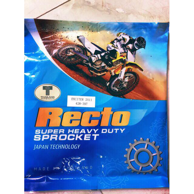 Combo Nhông Dĩa Recto Chính hãng Size Zin Sonic 15T-42T