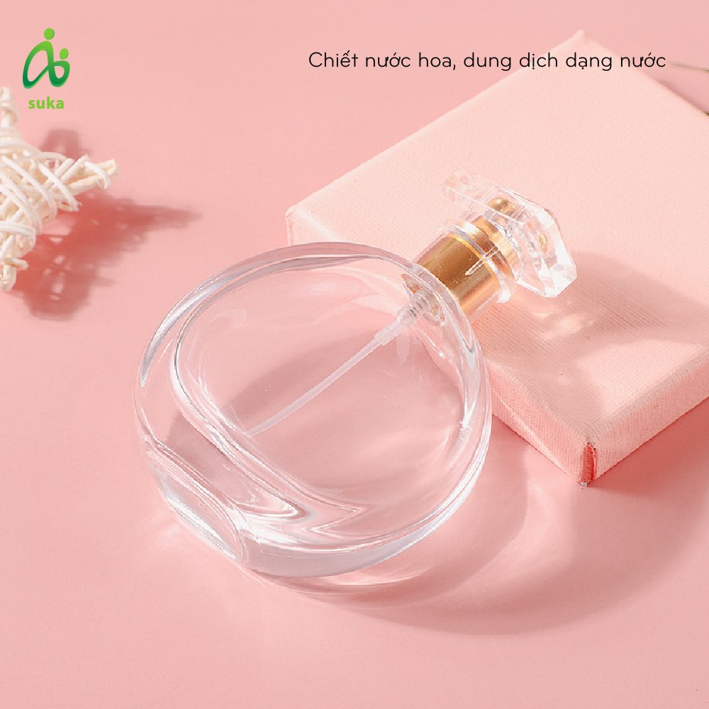 Lọ chai chiết nước hoa , Vỏ chiết thủy tinh  dung tích 30ml dạng xịt tiện lợi SK