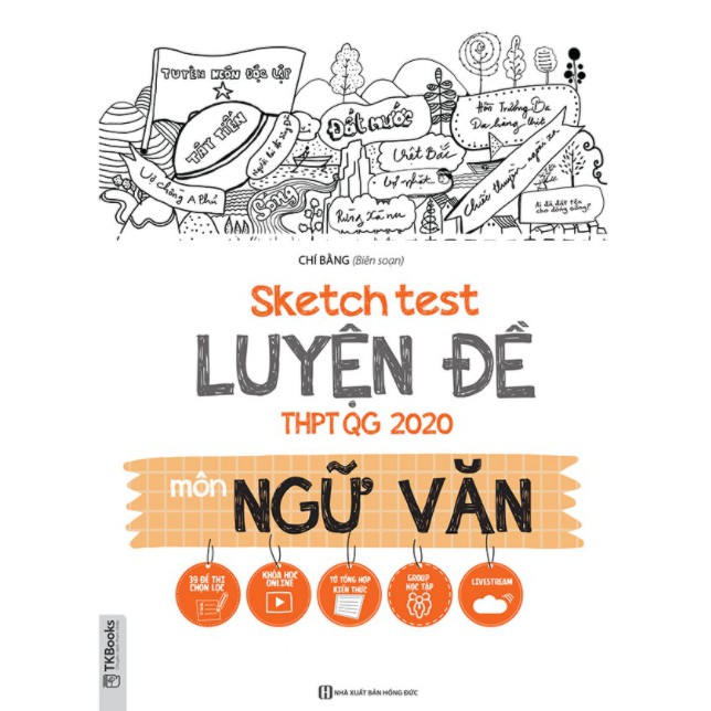 Sách - Sketch test luyện đề THPT QG 2020 môn Ngữ Văn