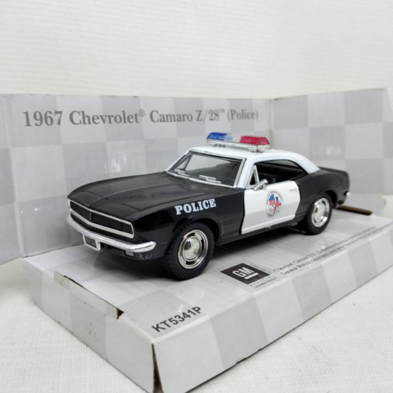 Xe Cảnh Sát Kinsmart 1967 Chevrolet Camaro Z 28 Chất Lượng Cao