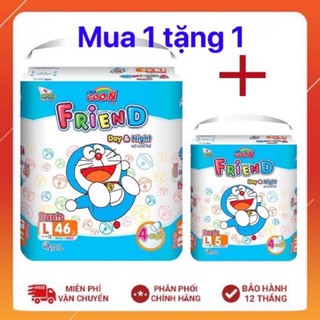 [Mua 1 tặng 1] Bỉm Goon friend quần M54,L46,XL40,XXL34