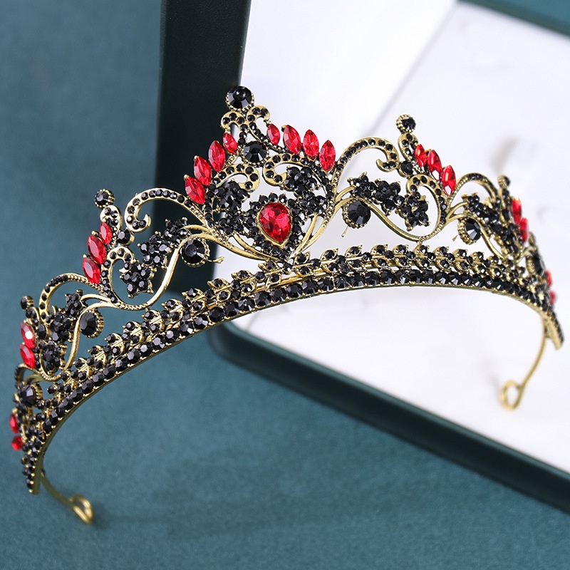 Cài Tóc Hình Vương Miện Đính Đá Thời Trang Cho Nữ