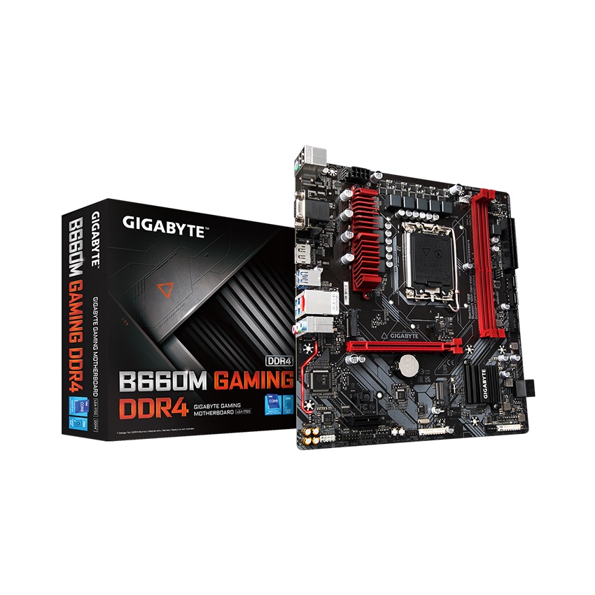 Bo mạch chủ Gigabyte B660M GAMING DDR4 - Bảo hành 36 Tháng chính hãng