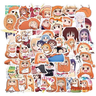 Bộ 50 Sticker Hoạt Hình Himouto! Umaru-Chan Trang Trí Laptop Xe Đạp