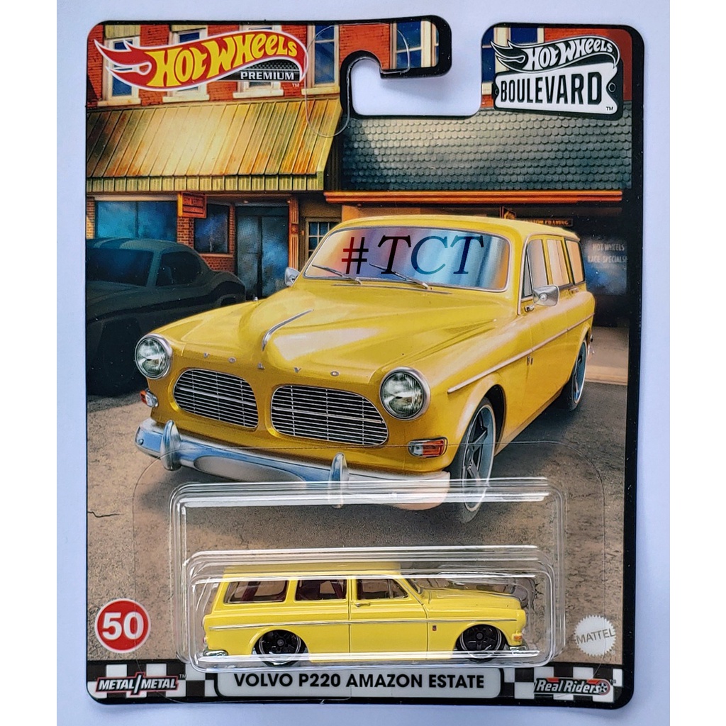 xe mô hình Hot Wheels Boulevard #50 Volvo P220 Amazon Estate H-1