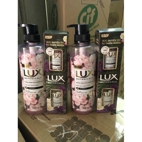 SỮA TẮM LUX tím 570gr tặng 1 chai 350gr