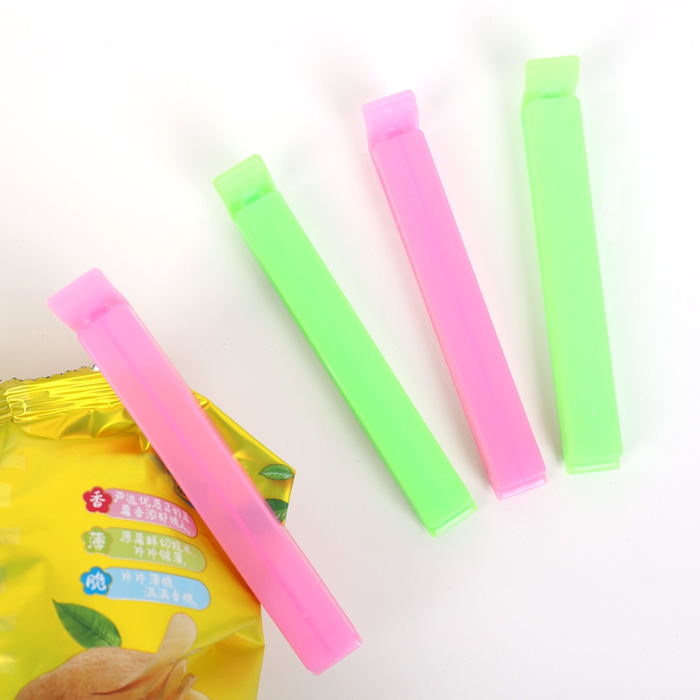1 Kẹp Miệng Túi Thực Phẩm 11cm Màu Sắc Ngẫu Nhiên