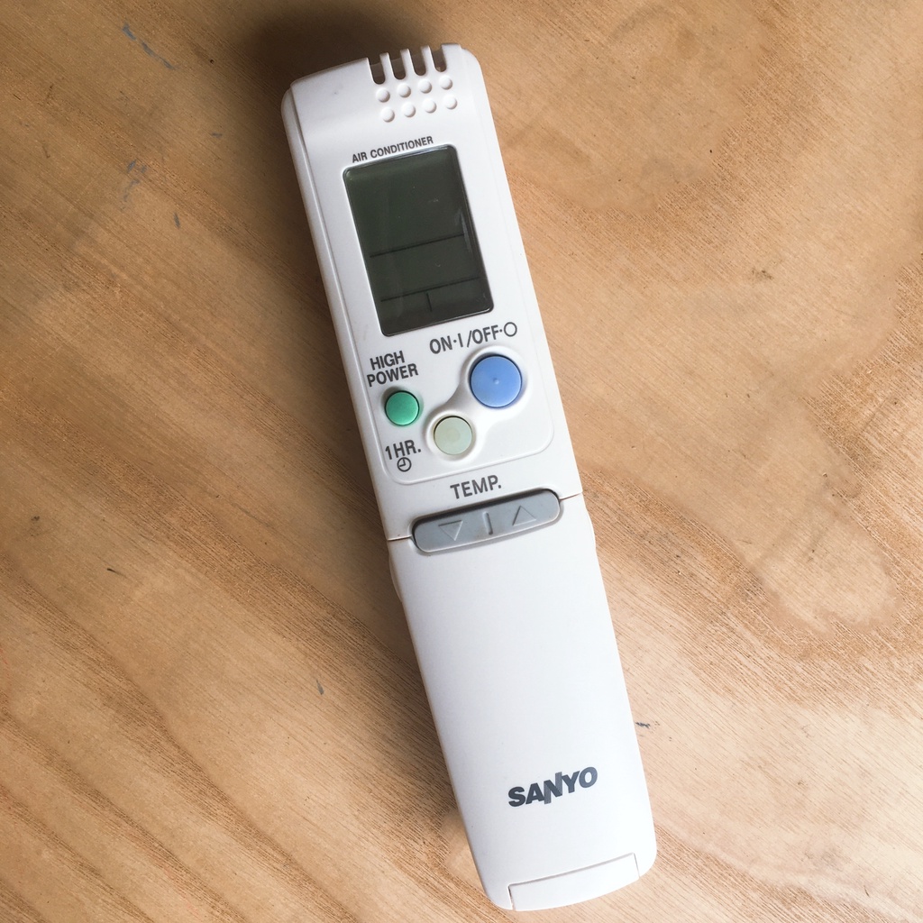 [TẶNG PIN] Remote máy lạnh Sanyo bánh mì- Điều khiển điều hòa Sanyo chọn mẫu như hình