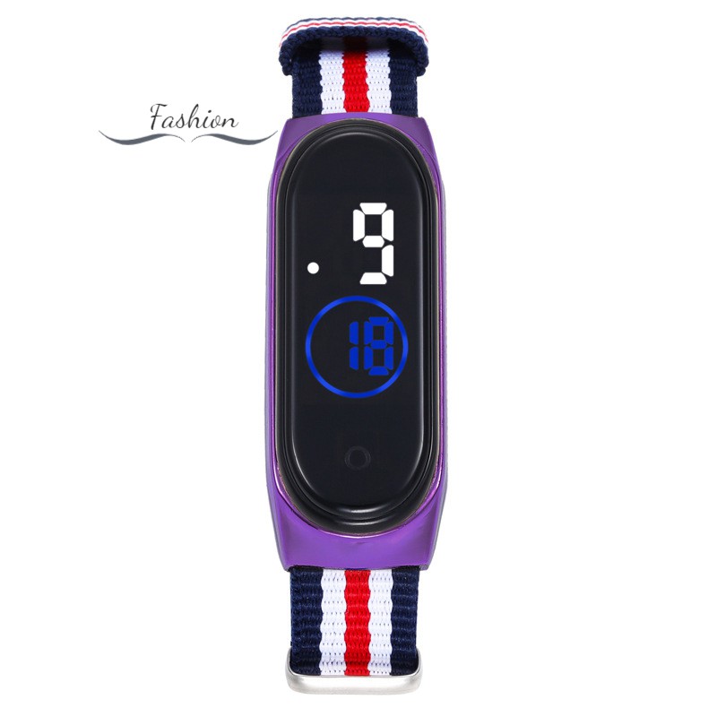 VN Đồng Hồ Đeo Tay M3 M4 Dây Nylon Chống Nước Thời Trang Cho Nam