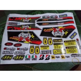 Tem rời dream bull dog đặt in