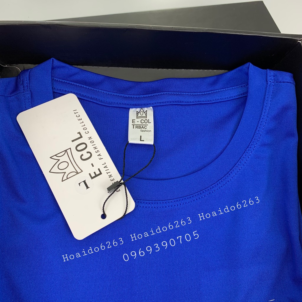 Áo Thun Nam Cổ Tròn E-COL (45-85kg) Vải thun 2 chiều dày dặn, bền bỉ, thấm mồ hôi [SP C | BigBuy360 - bigbuy360.vn
