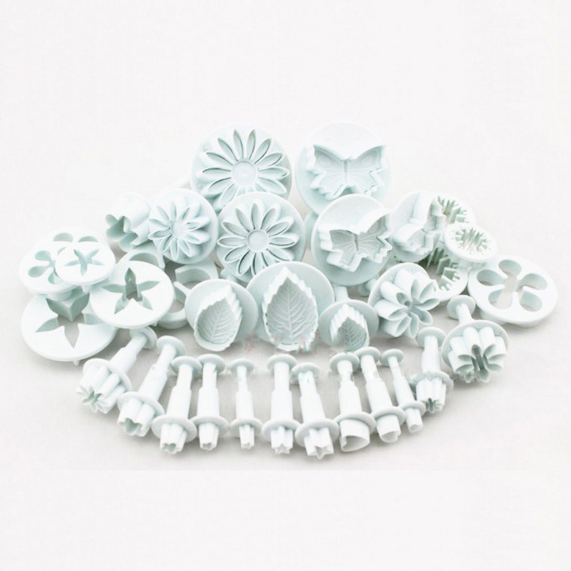 Set 33 khuôn nhấn làm bánh đa năng