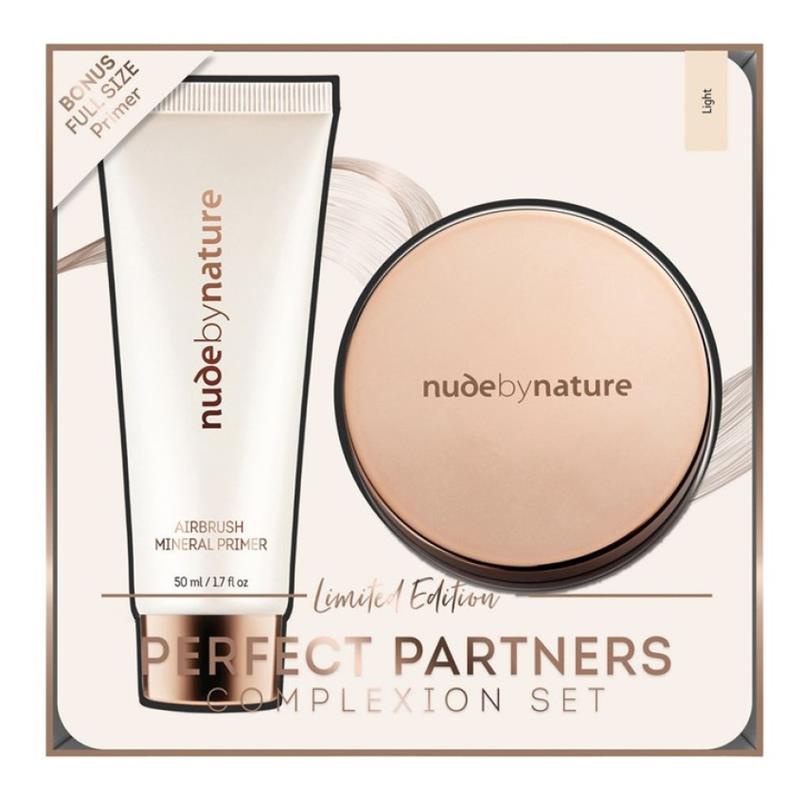 Phấn phủ Nude by Nature Natural Mineral Cover Foundation tặng kèm Kem lót full size