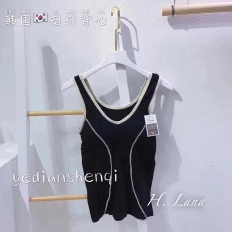 COMBO 2 ÁO BA LỖ ÔM DÁNG QUẢNG CHÂU TÚI ZIP HỒNG