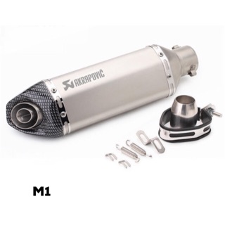 Pô Akrapovic Titan Đuôi vát hàng nhập chất lượng cao kèm tiêu ngoài