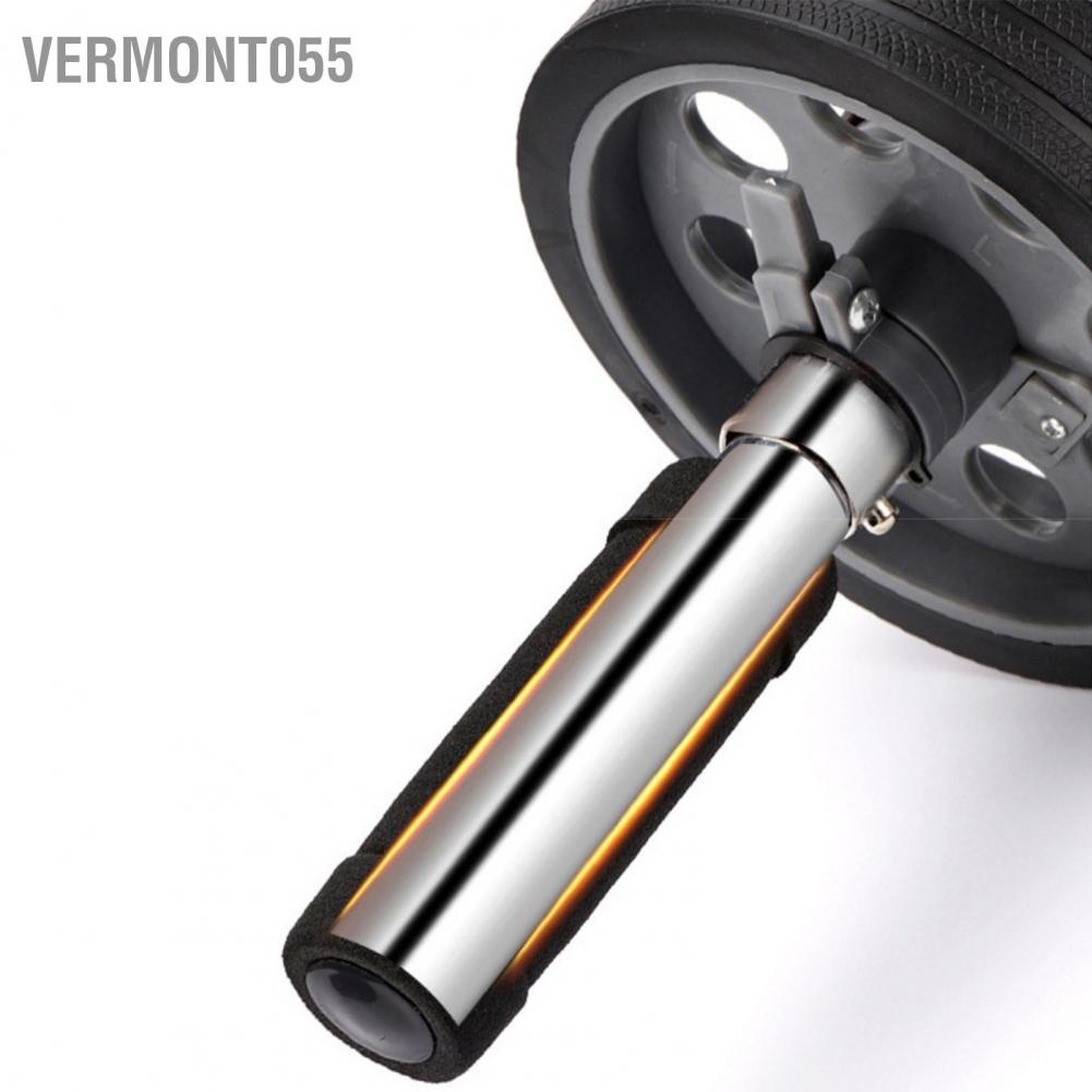 Có thể bán buôn Con lăn tập cơ bụng tự động Rebound Bánh xe đôi thể dục cho nam giới Nữ mới bắt đầu Trong nhà Ngoài trời Vermont055 Hàng giao ngay