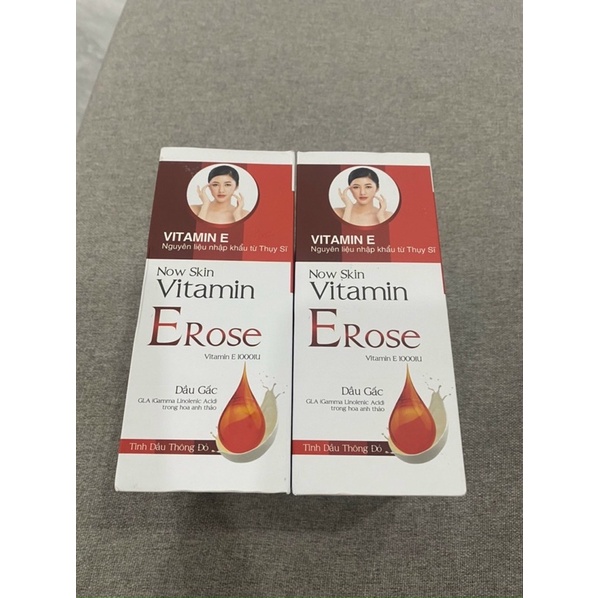 Vitamin E rose + tinh dầu thông đỏ 30 viên