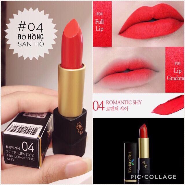 Son The Skin Face Bote Lipstick Romantic Series - Mẫu Mới 2018