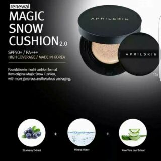 Phấn Nước April Skin Magic Snow Cushion Korea