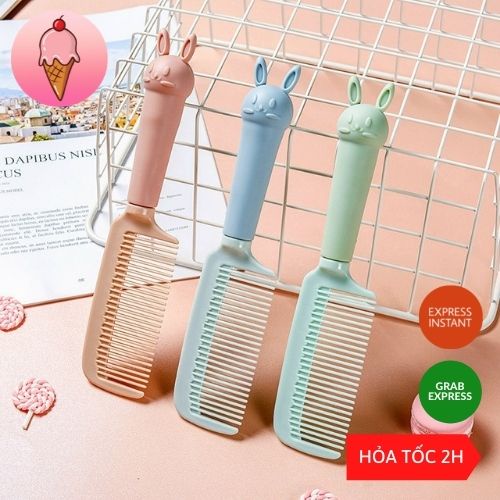 Lược Tai Thỏ Màu Pastel Style Hàn Quốc Siêu Dễ Thương - S01K38