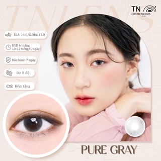 Kính áp tròng độ ẩm cao PURE GRAY 14.0 - Có độ cận