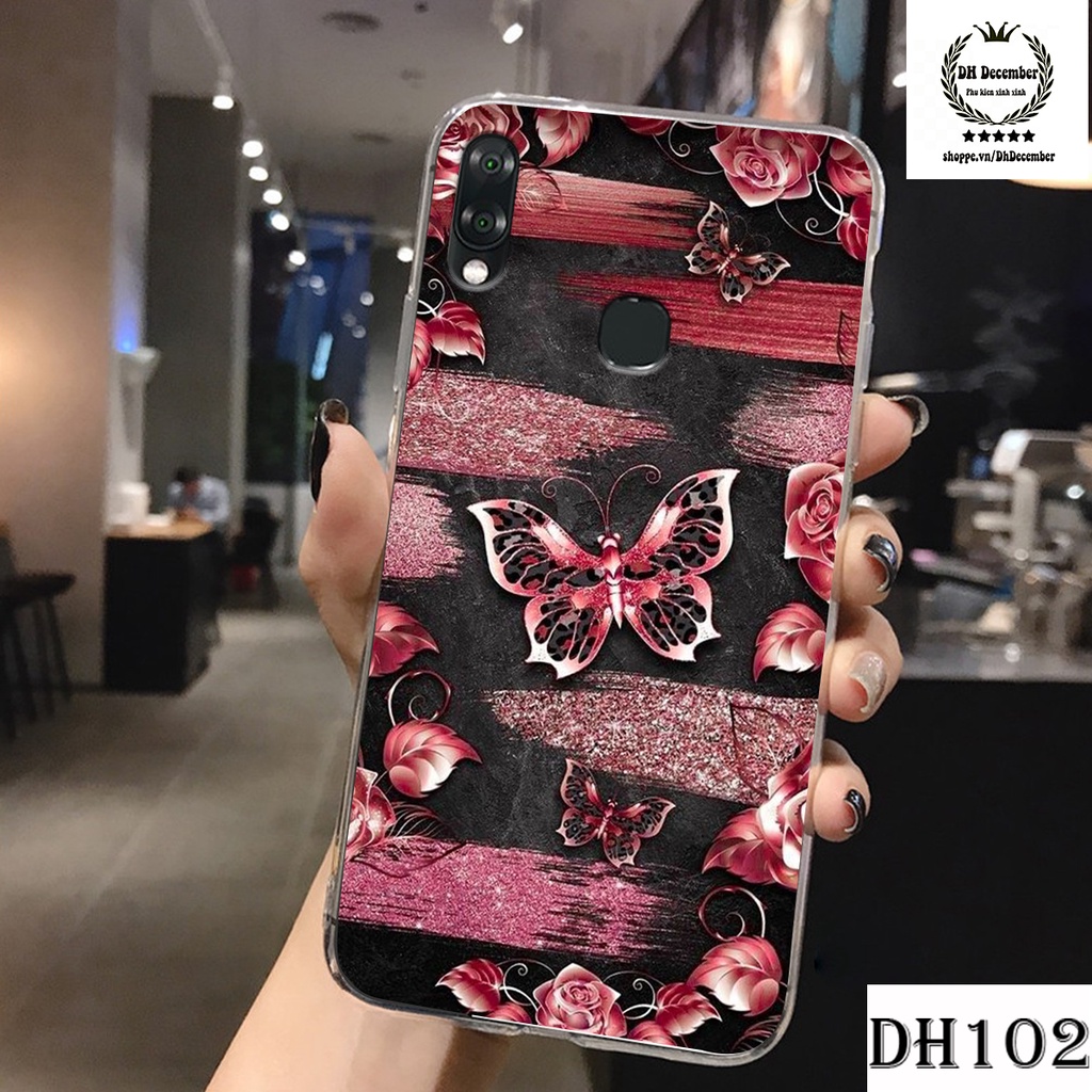 Ốp lưng Vsmart JOY 1 PLUS in hình hoa tinh tế , mới mẻ DH DECEMBER