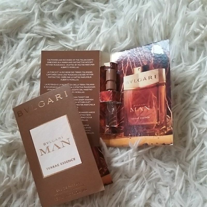 Vial Nước Hoa Nam BVLgari Man Terrae Essence EDP 1.5ml