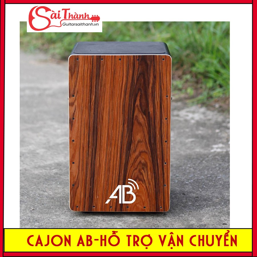 Trống cajon AB- MẪU NÂNG CẤP MẶT TRỐNG