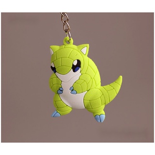 Móc Khóa silicone Hình pokemon pikachu