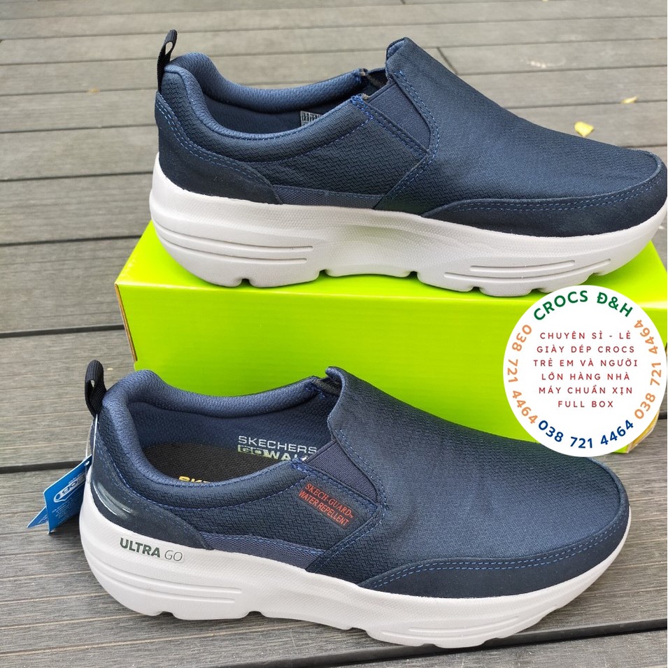 Giày thể thao skechers thời trang Gowalk Duro dành cho nam đế cao 4cm