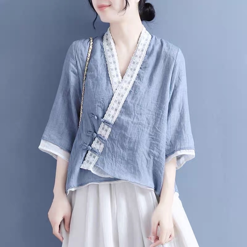 Áo kiểu cổ trang hán phục trung hoa trung quốc