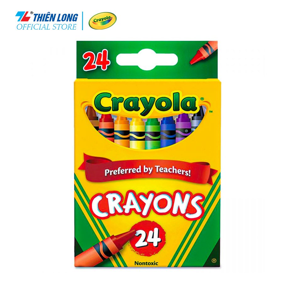 Bộ 24 sáp màu Crayola CRAYON 24 COLORS